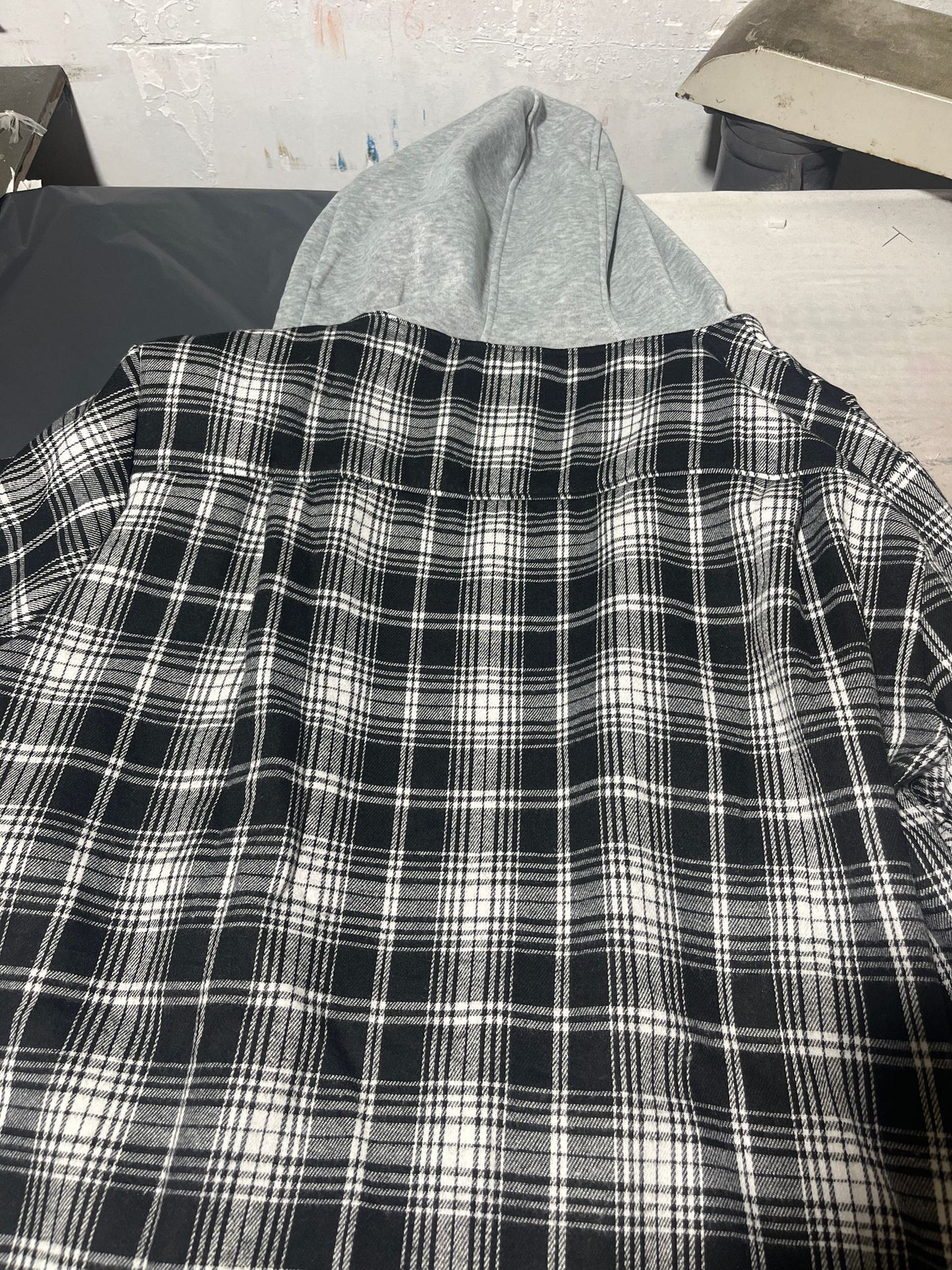 Men's Hooded Lined Plaid Preorder