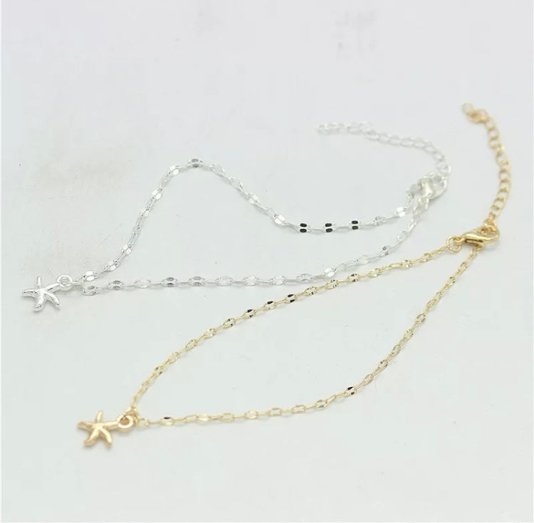 Starfish Anklet Ankle Bracelet RTS