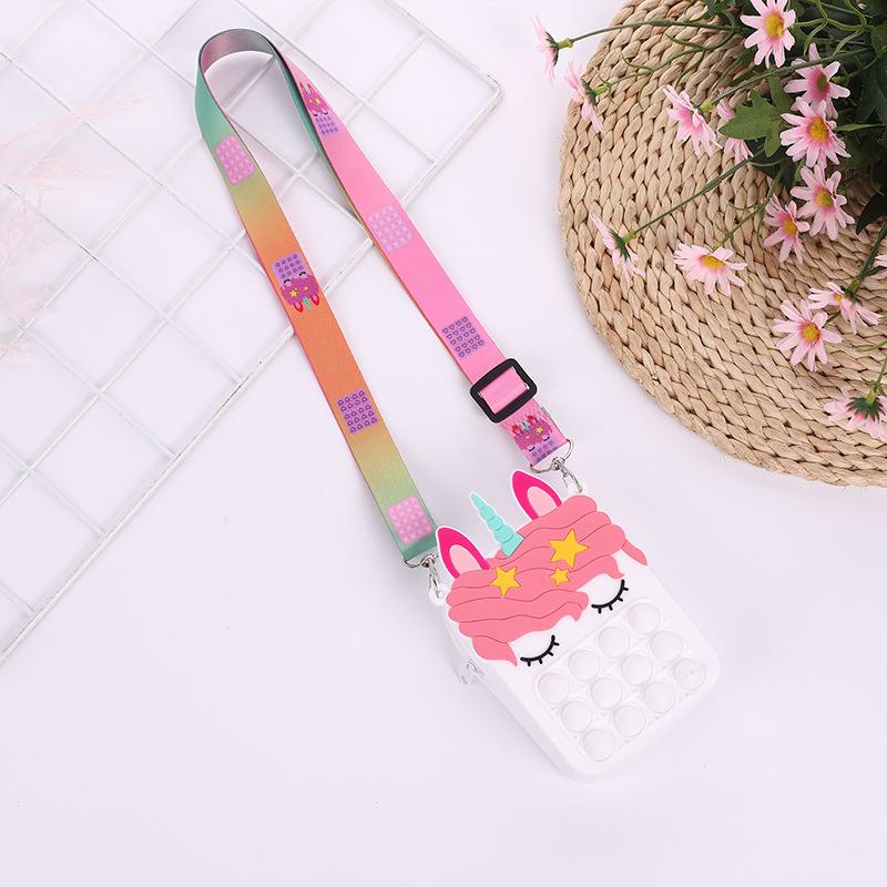 Kids 🦄 Unicorn Bubble Popper Purses RTS