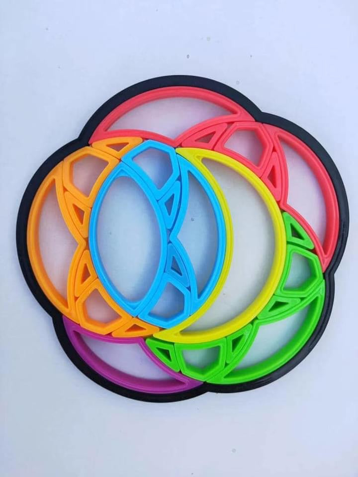 Moon moon Spinners Building Blocks Fidget Anti Stress Toys RTS