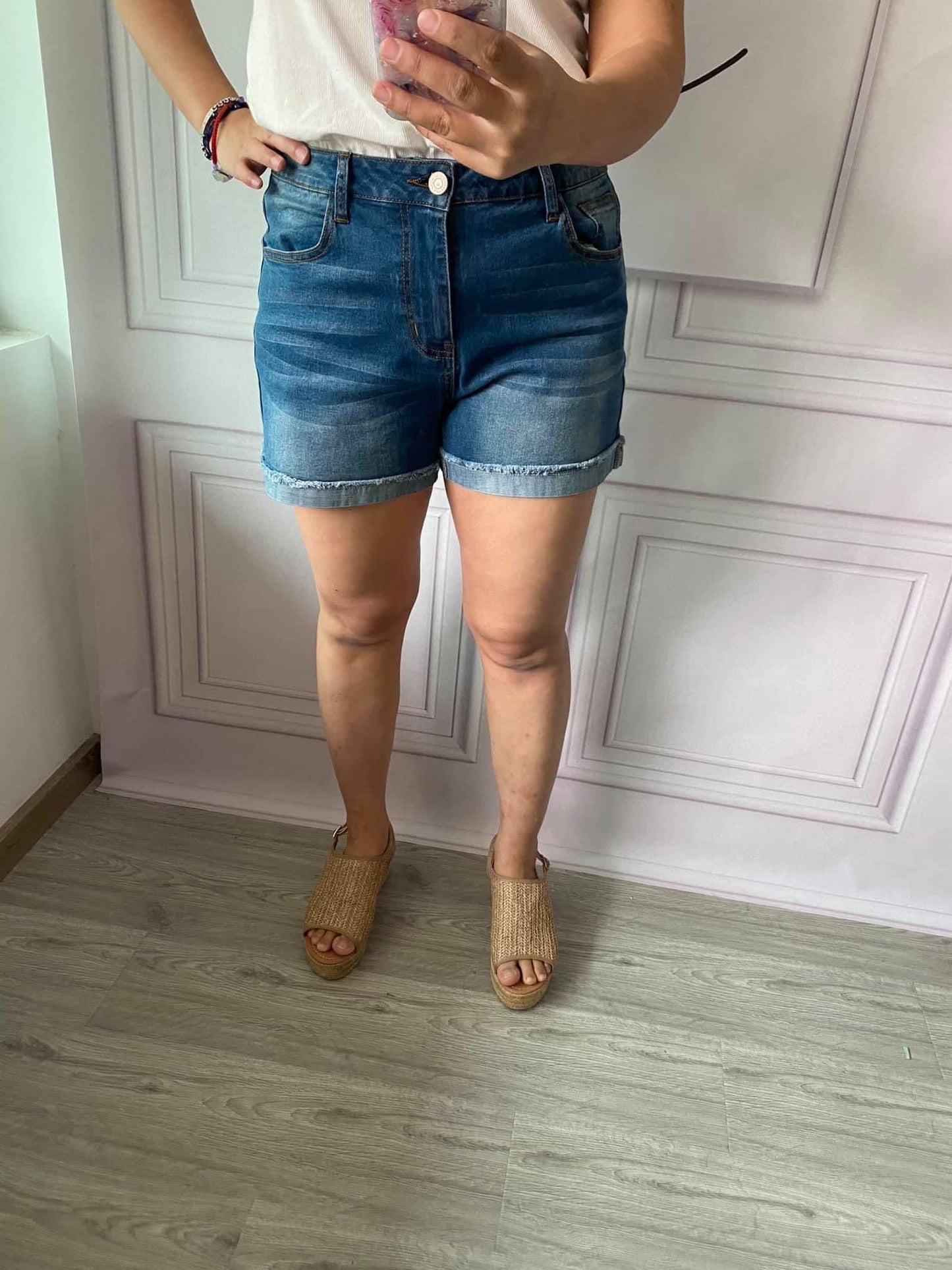 Women’s Denim Cuff Shorts RTS