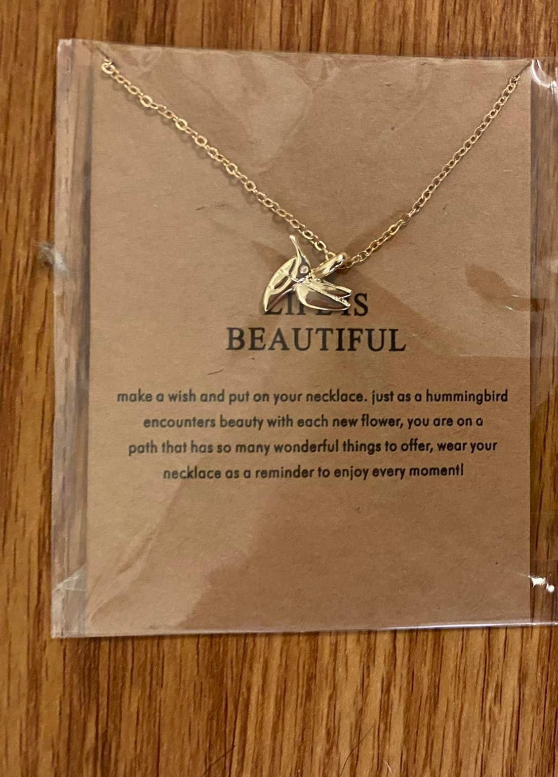 Make a Wish Necklaces RTS