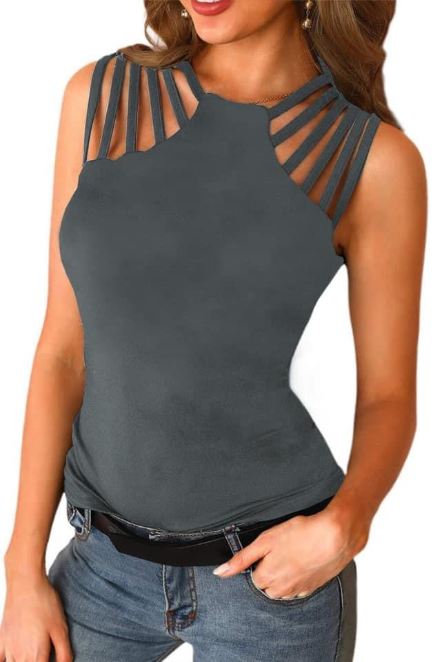 Women’s Strappy Shoulder Tank RTS
