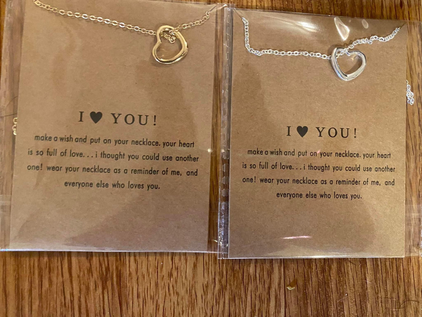 Make a Wish Necklaces RTS