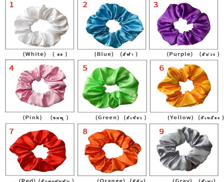 LED LUMINOUS LIGHT UP SCRUNCHIES RTS