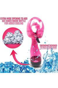 Water Misting Cooling Battery Powered Fan RTS