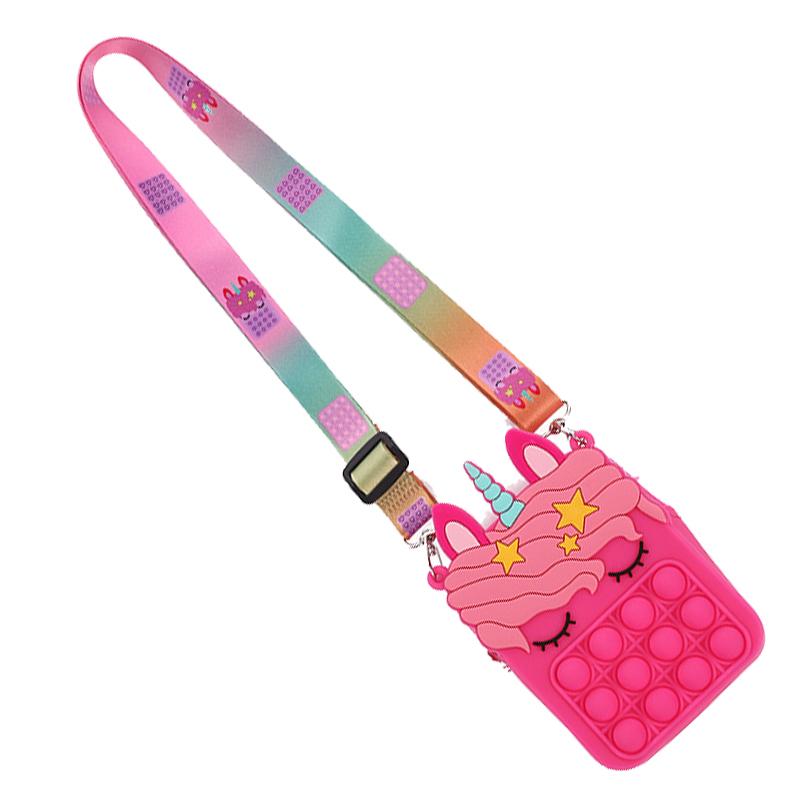 Kids 🦄 Unicorn Bubble Popper Purses RTS
