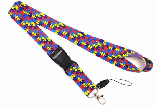 Lanyards Pink Nike Adidas Autism  RTS