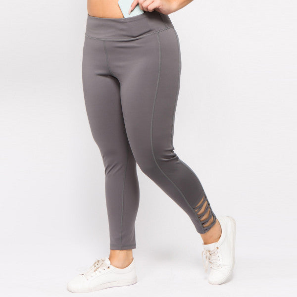 Women’s Active Criss Cross Plus Size Leggings