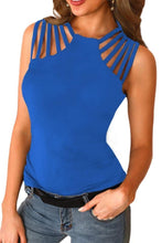Load image into Gallery viewer, Women’s Strappy Shoulder Tank RTS
