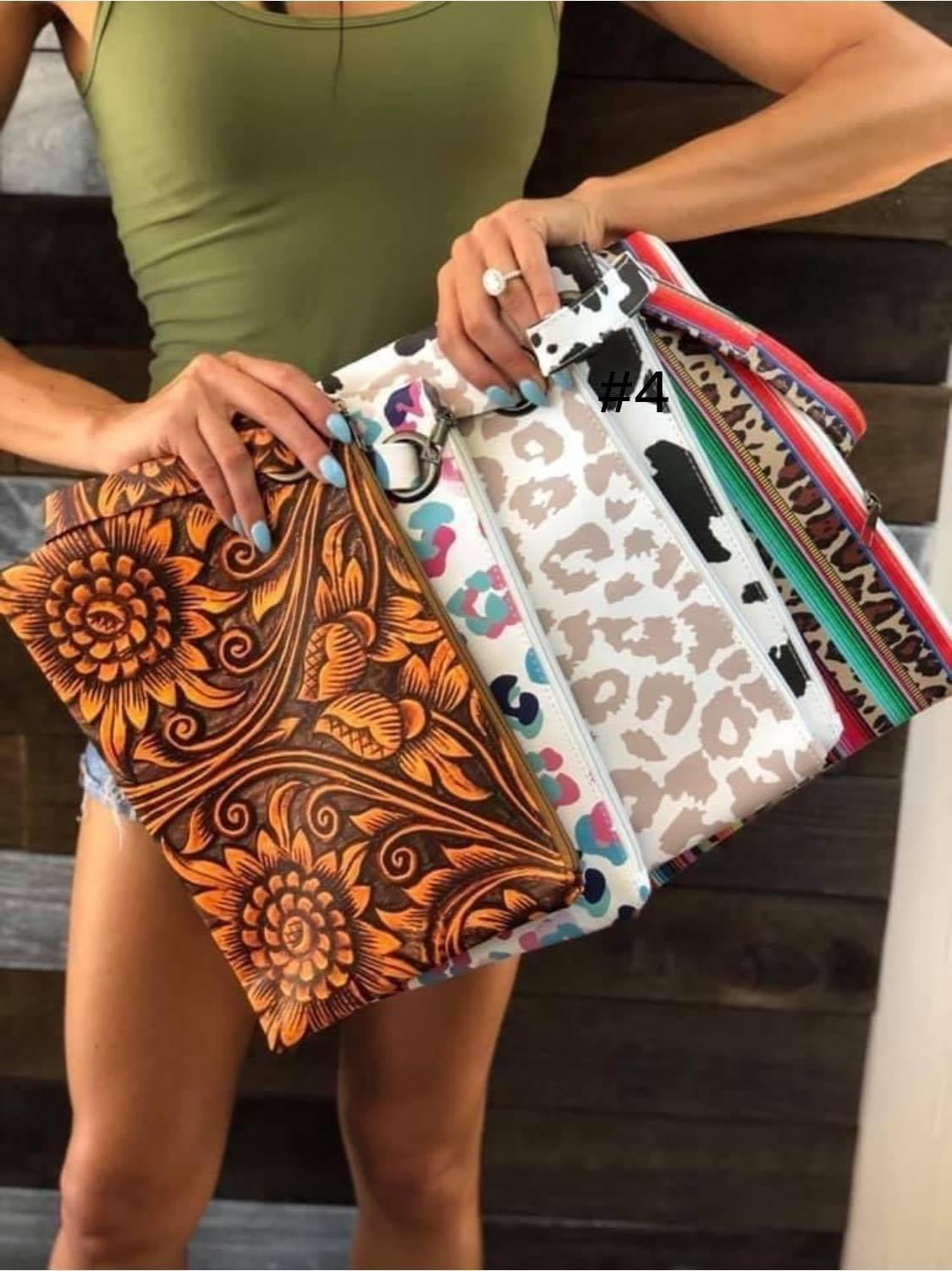 Large Clutch Wristlets RTS