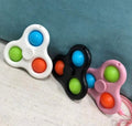 Fidget spinners bubble pop sensory toys RTS