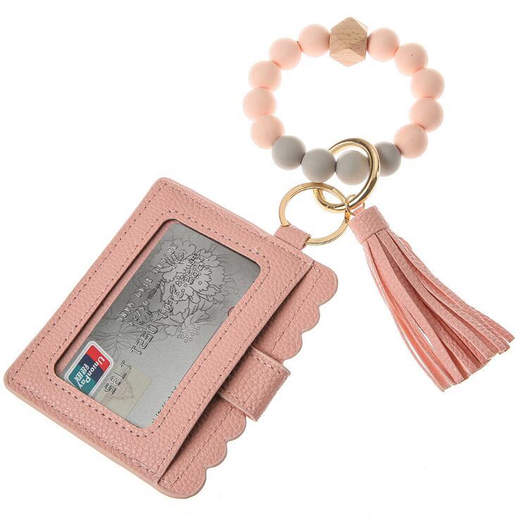 ID/CREDIT CARD WALLETS WITH SILICONE BANGLES RTS