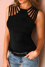 Load image into Gallery viewer, Women’s Strappy Shoulder Tank RTS
