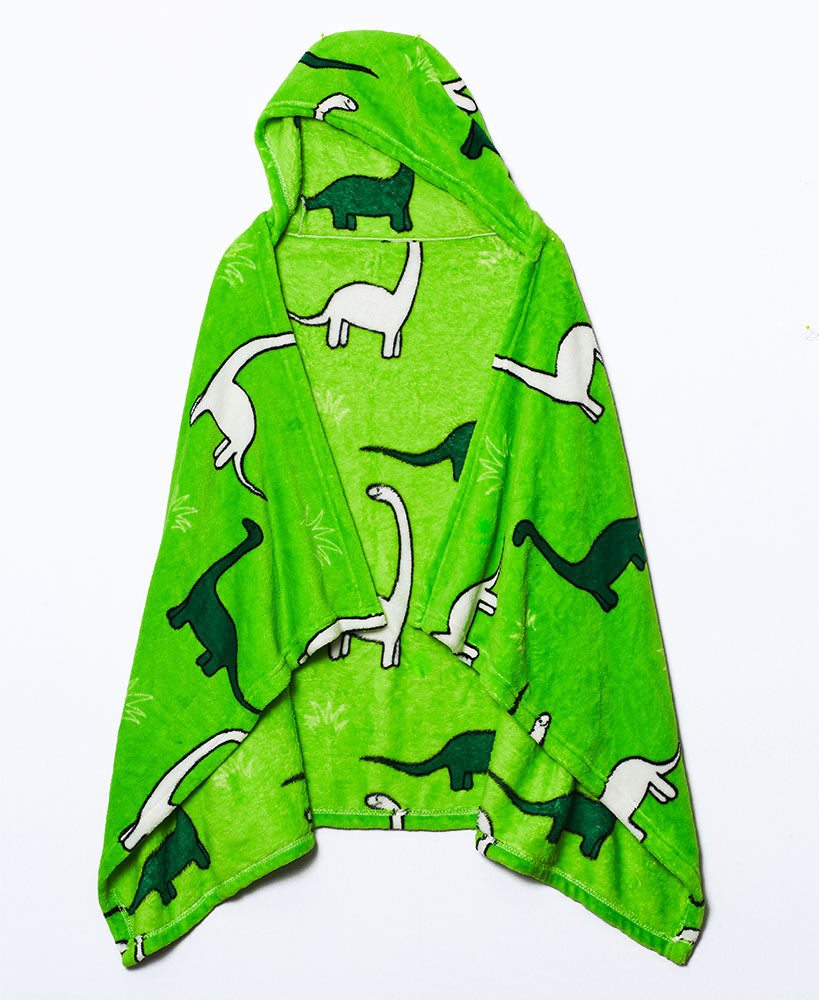 KIDS HOODED ANIMAL THROW BLANKETS RTS