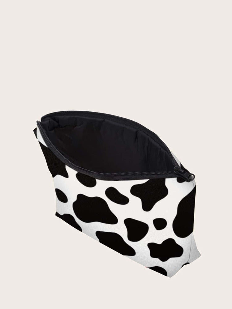 Sunflower Leopard Cow Makeup Cosmetic Bags RTS