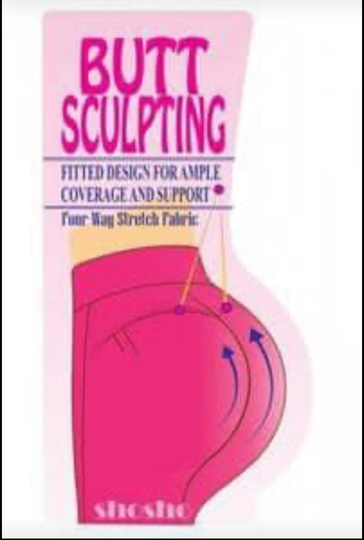 Tummy Control Butt Sculpting Leggings RTS
