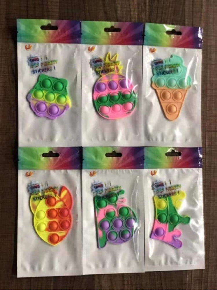 POP IT STICKERS RTS