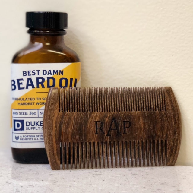 Personalized Beard Comb