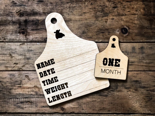 Ear Tag announcement sign