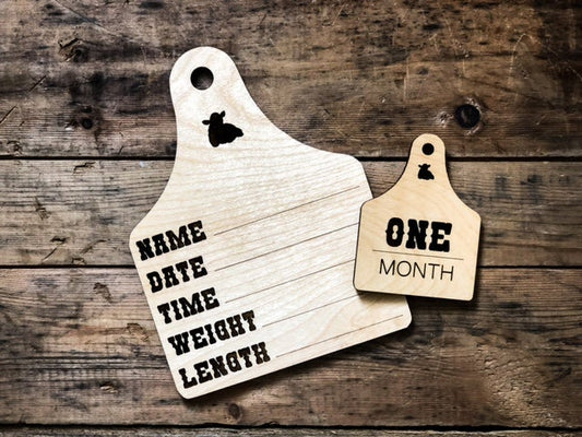 Ear Tag announcement sign Eleanor Delilah