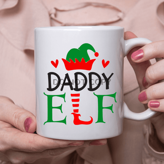 Daddy Elf Ceramic Mug 11Oz Mug