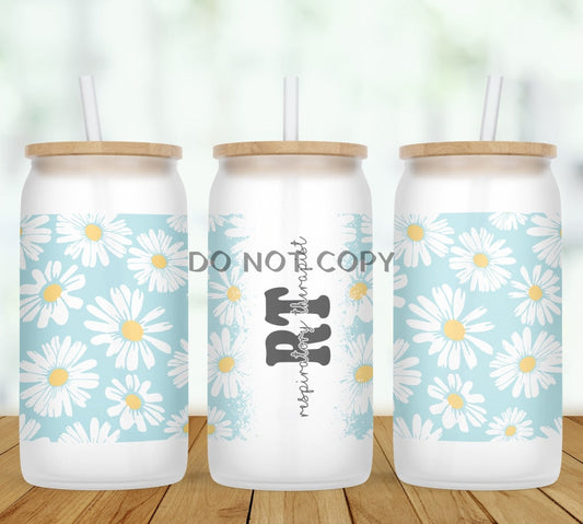 Daisy 2 Personalized Glass Can