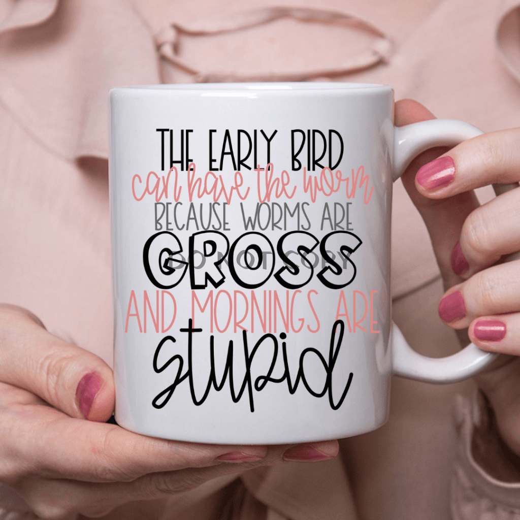 Early Bird Ceramic Mug 11Oz Mug