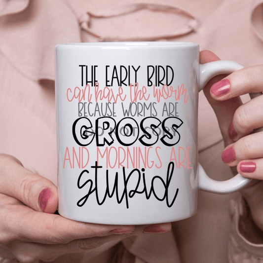 Early Bird Ceramic Mug 11Oz Mug