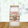 Fall Scented Candles Glass Can