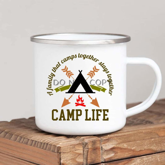 Family That Camps Together Mug