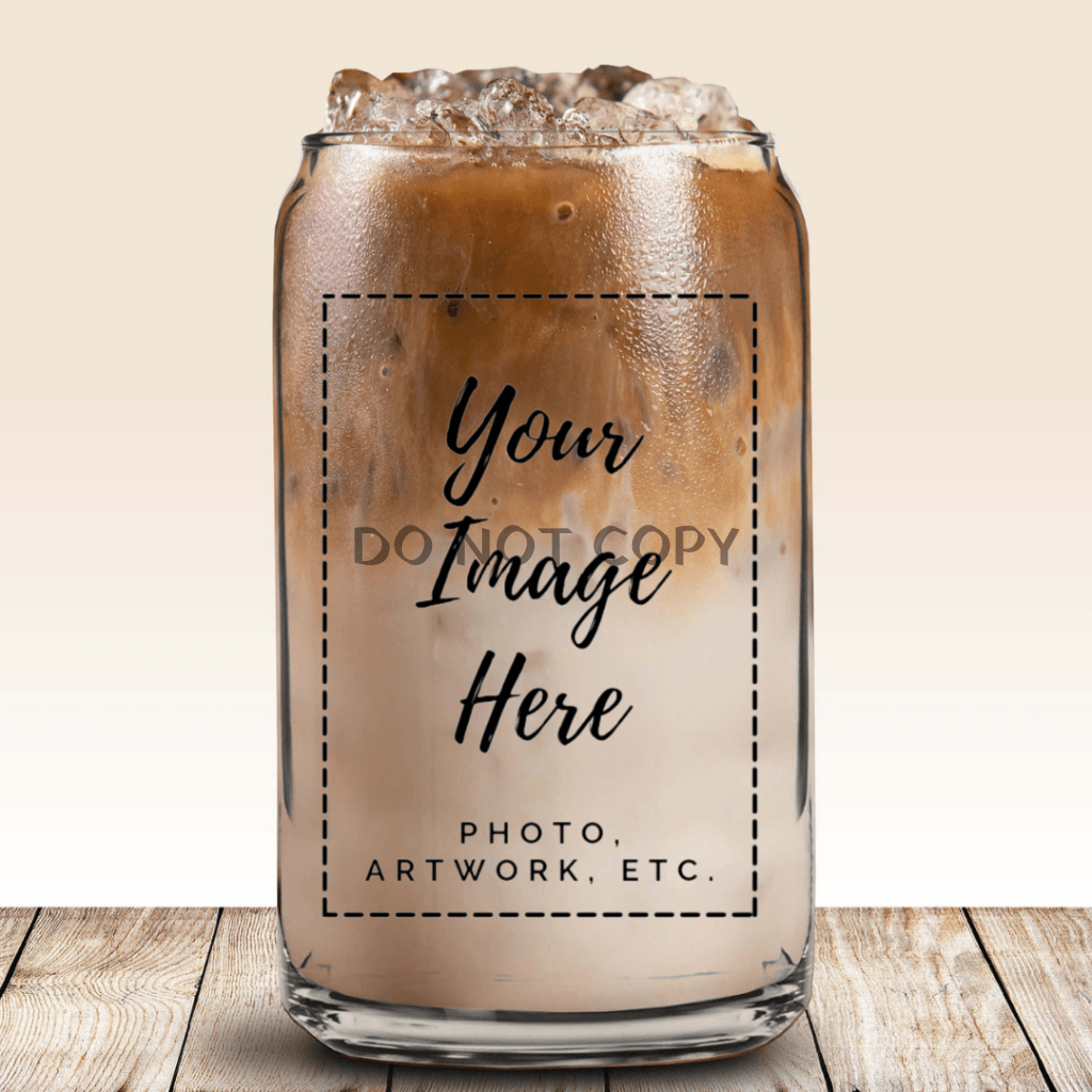 Glass Can Custom Can