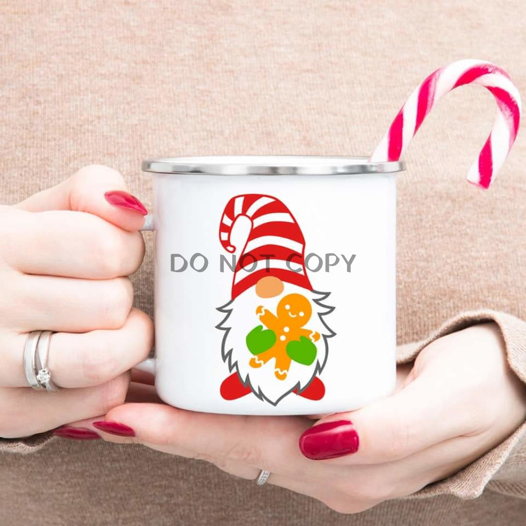 Gnome Gingerbread Enamel Mug Mug