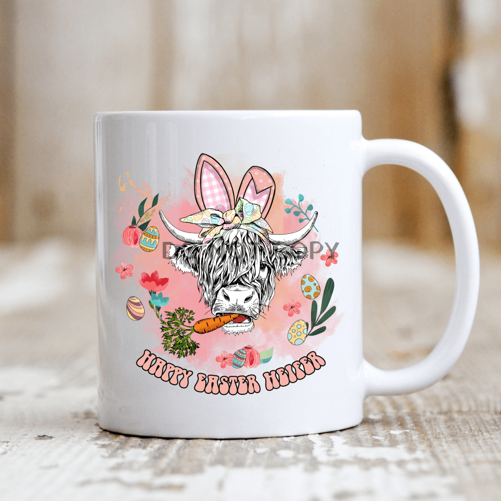Happy Easter Heifer Mug