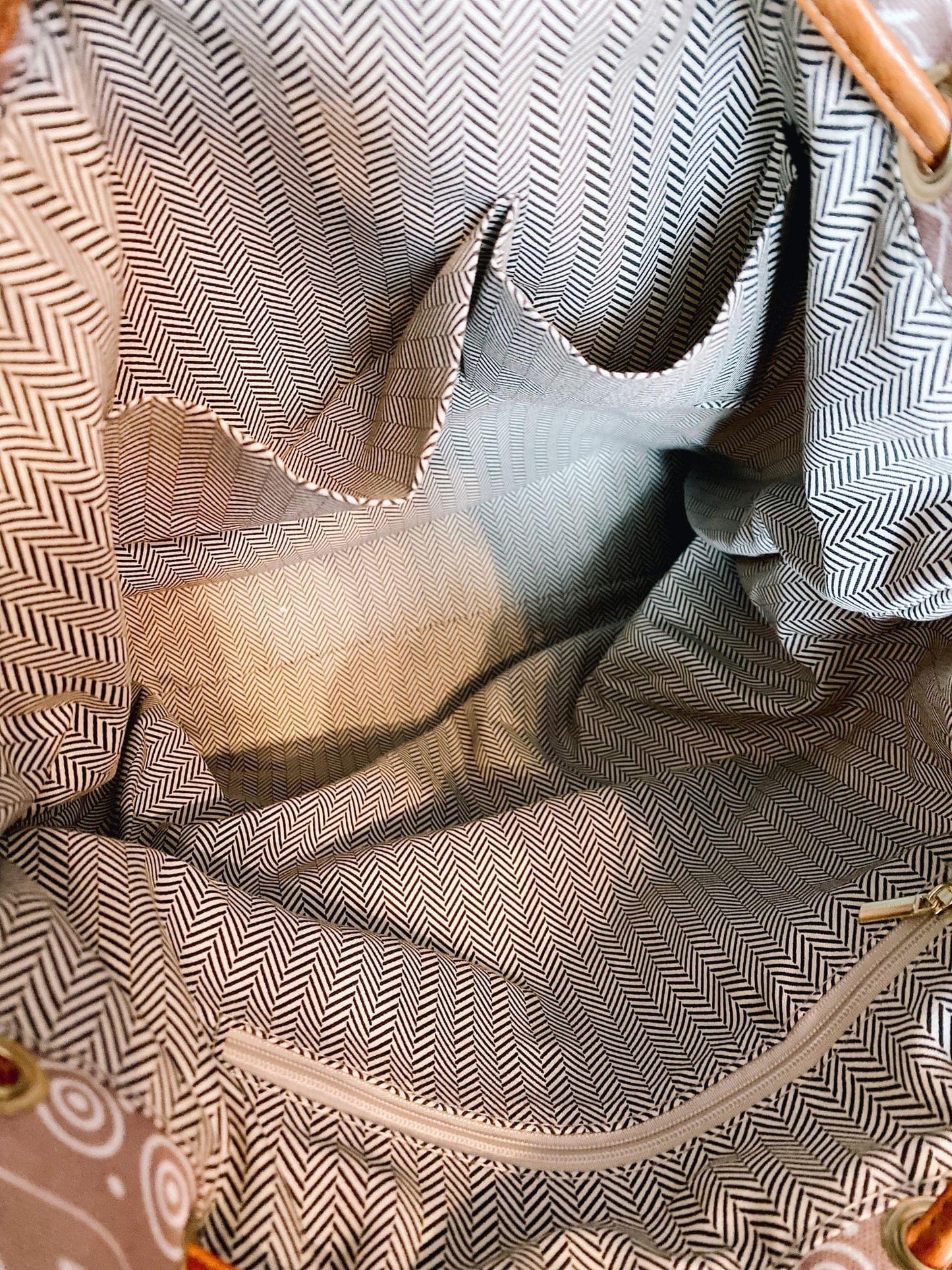Neutral Tote Backpack