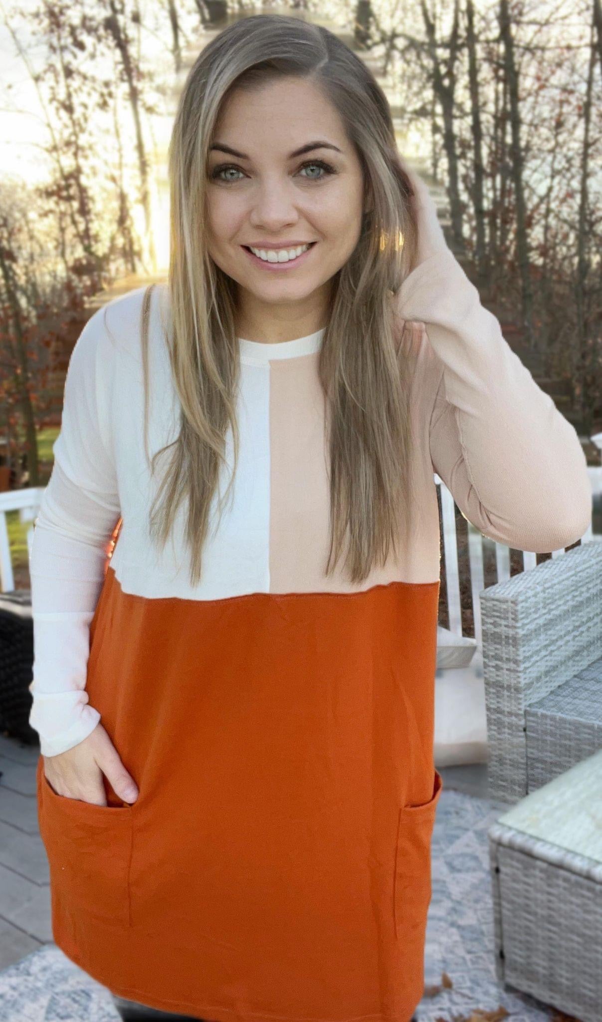 Tunic Color Block