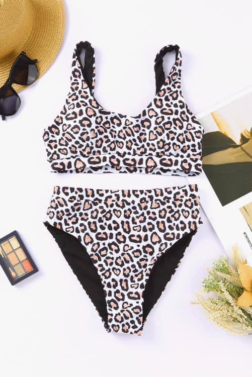White Leopard 2 pc