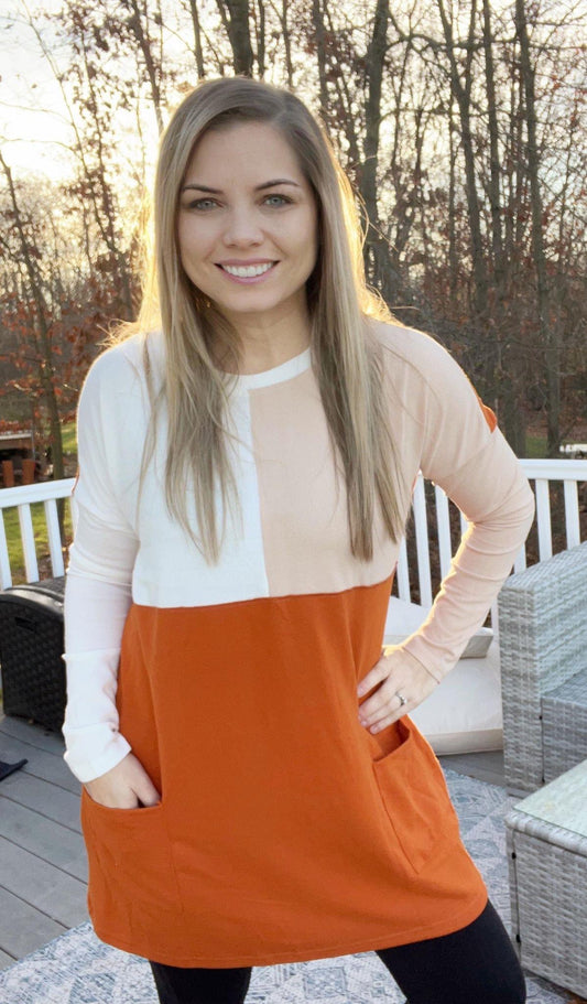 Tunic Color Block