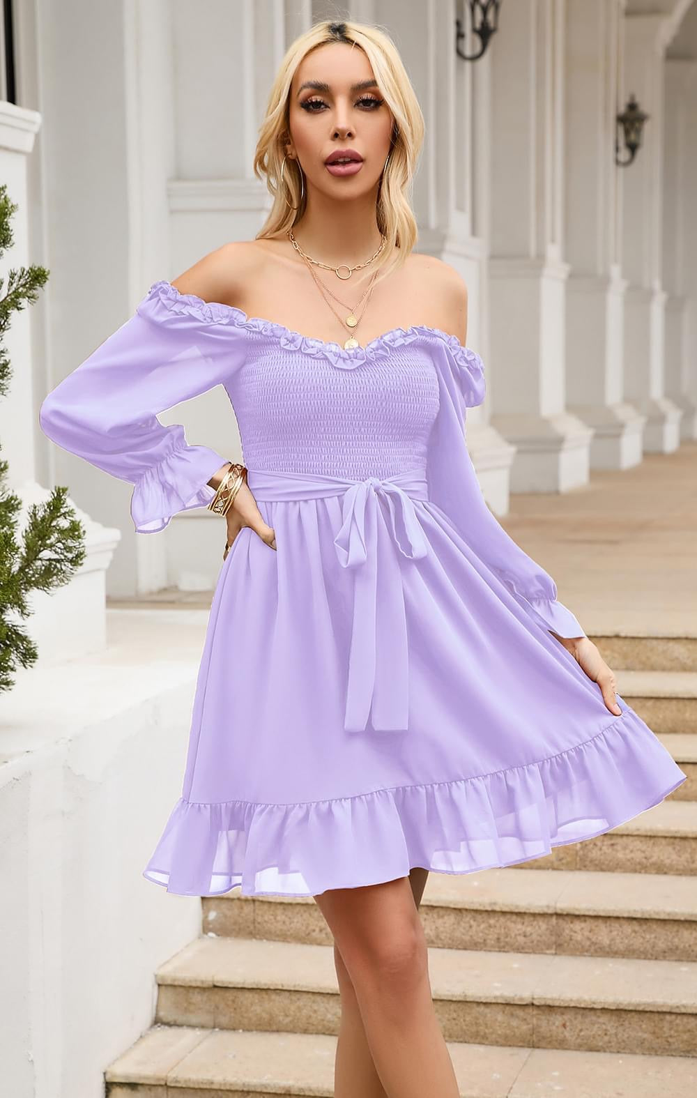 Serenity Chiffon Dress