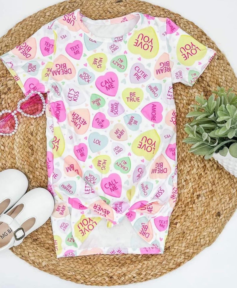Valentines Tshirt Dress