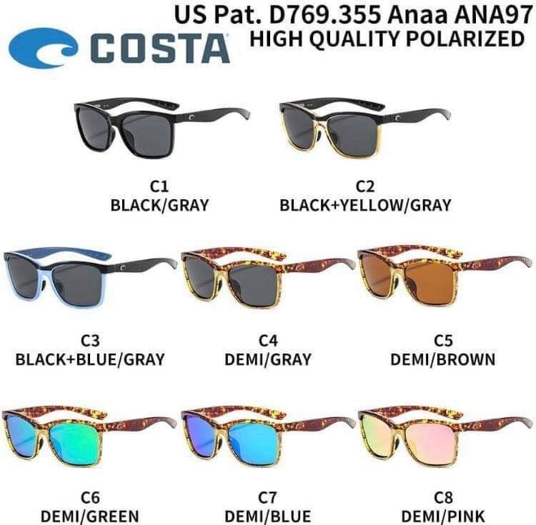 WOMENS FASHION COSTA SUNGLASSES RTS