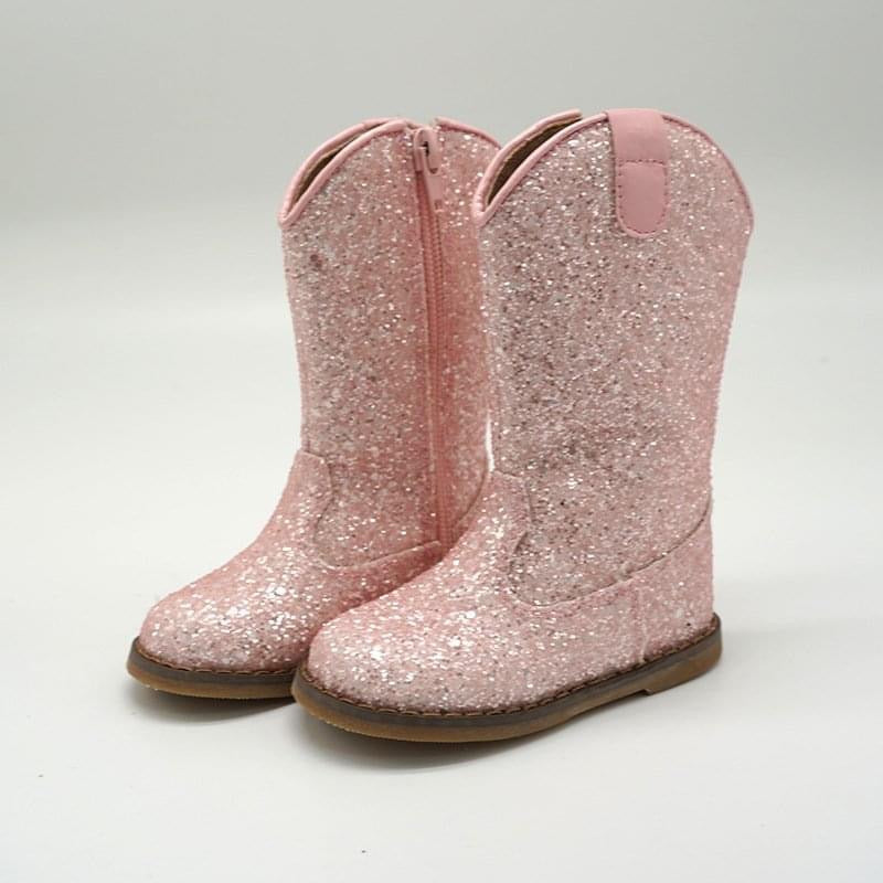 Kids Sparkle Cowboy Boots