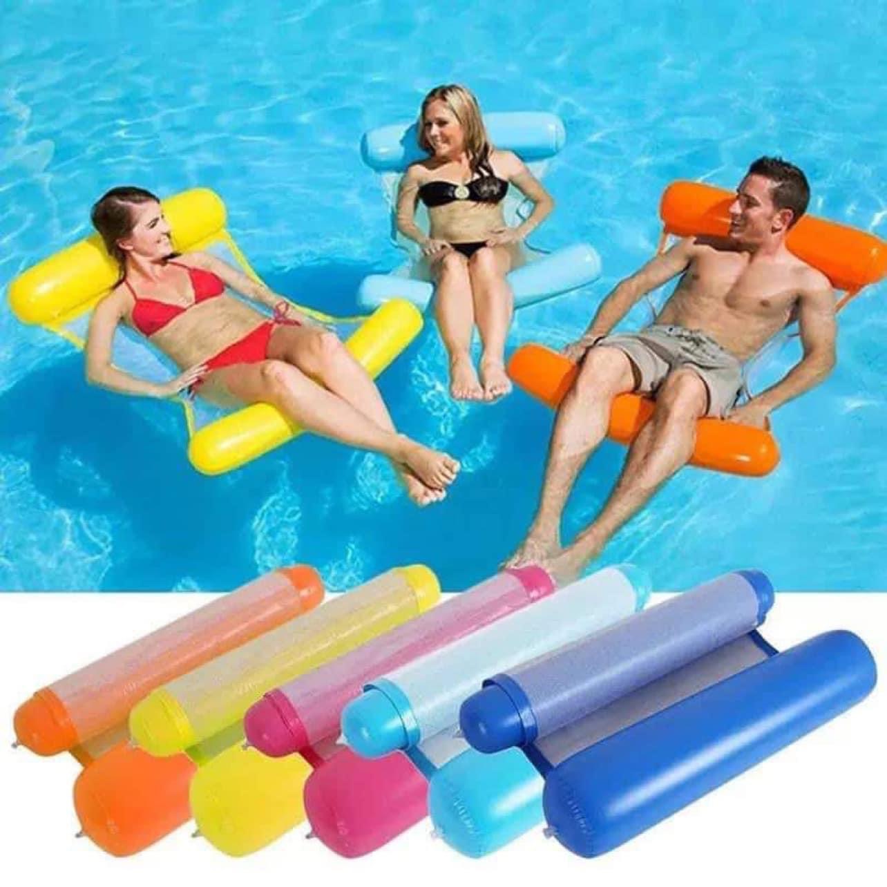 INFLATABLE POOL HAMMOCK FLOATS RTS
