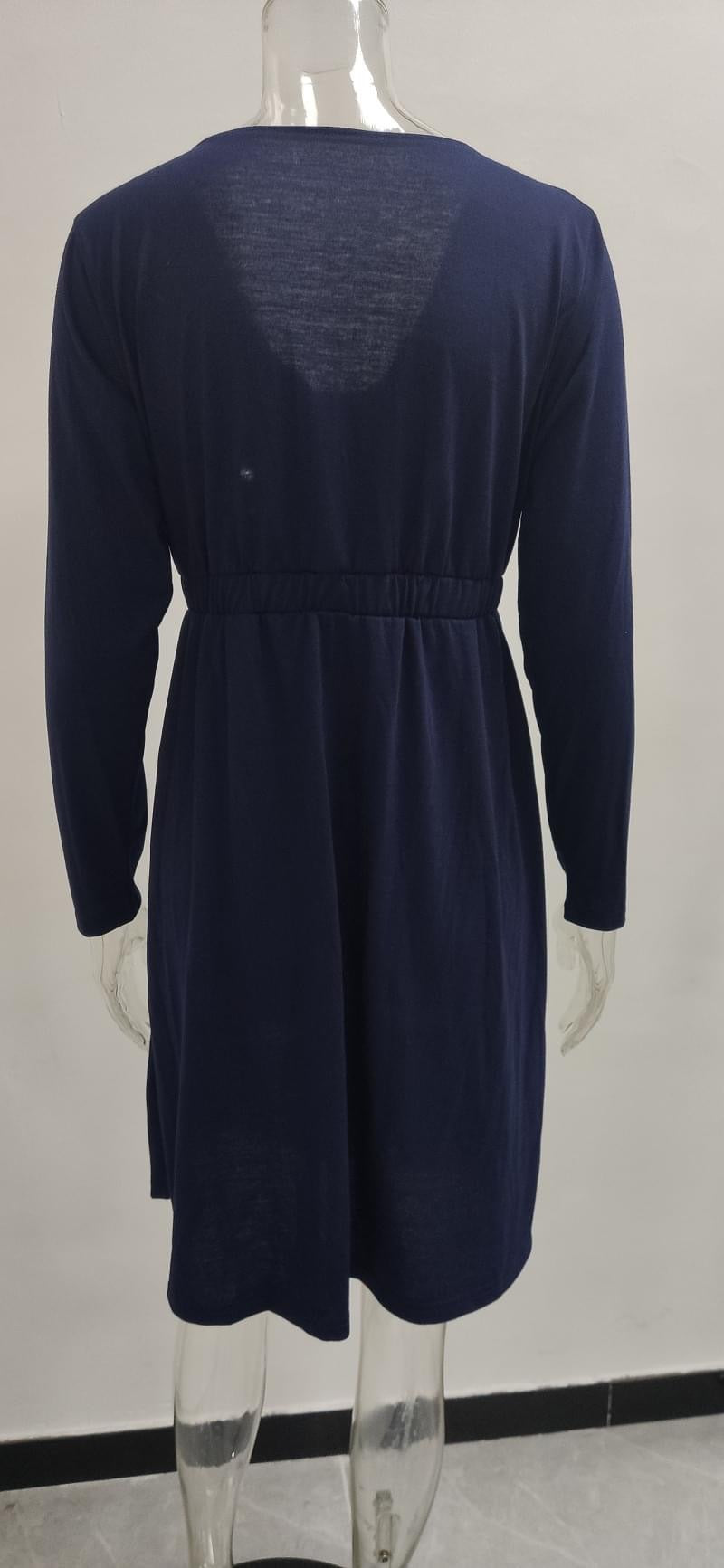 Longsleeve Boho Button Dress