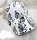 Feather Ponytail Hat