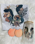 Floral Cow Set