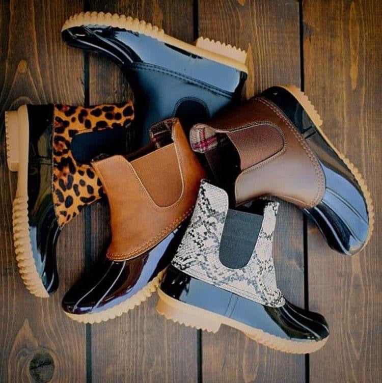 Duck Boots (No flannel inside)