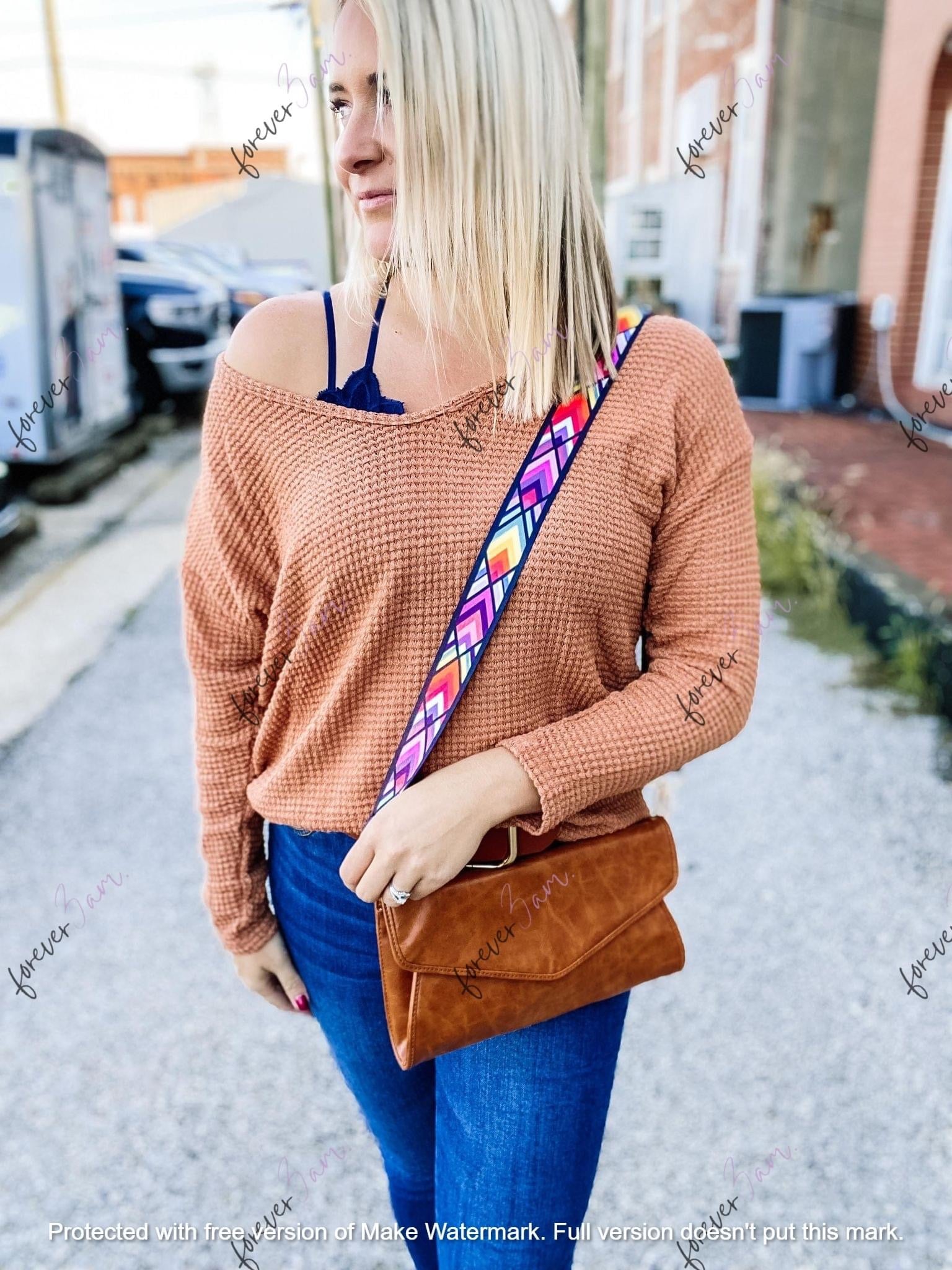 Clutch Crossbody Vegan Leather Purse