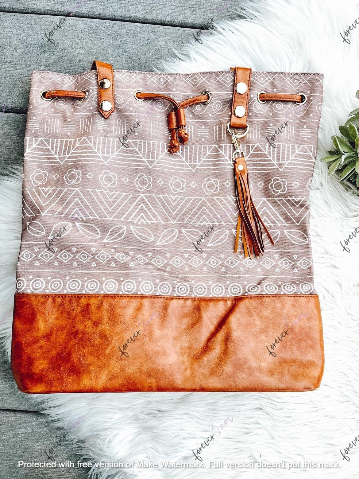 Neutral Tote Backpack