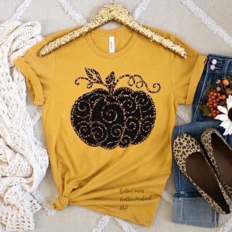 Glitted Pumpkin